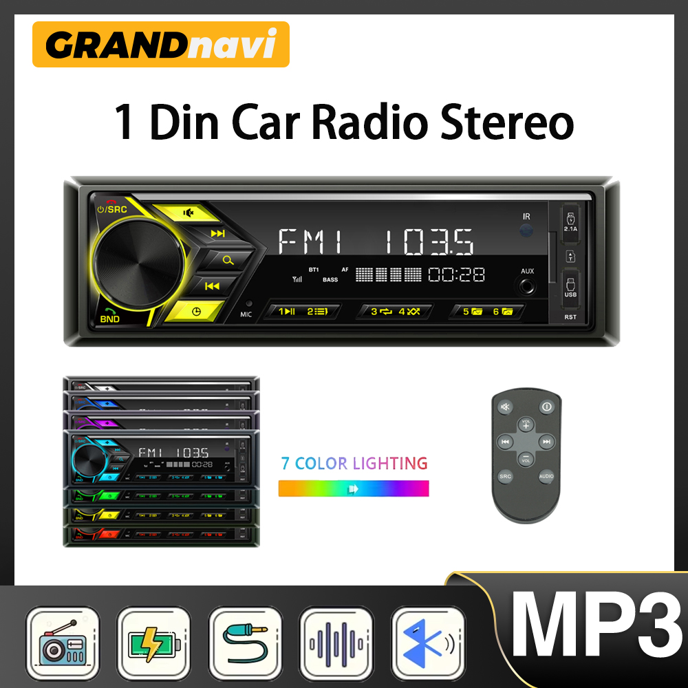 Audio Universal Music - Radio Mobil 1din Pemutar MP3 Digital
