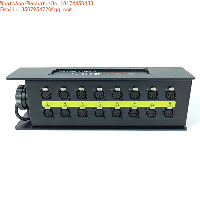 Audio Music Distribution - Kotak Distribusi Audio 16-saluran 54-inti Dengan