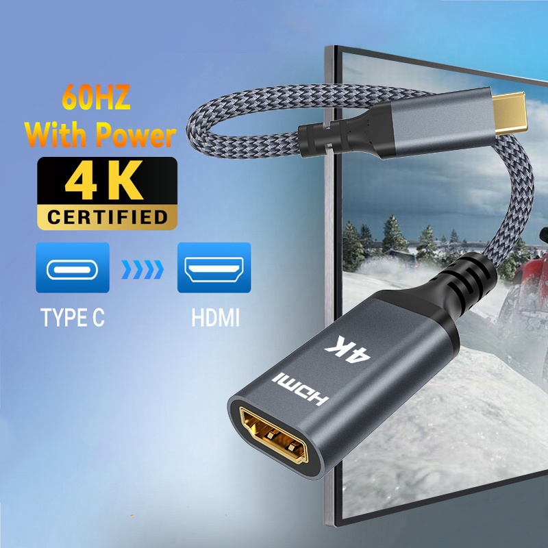 Contact Pickup Mic - Adaptor USB C ke HDMI 4K
