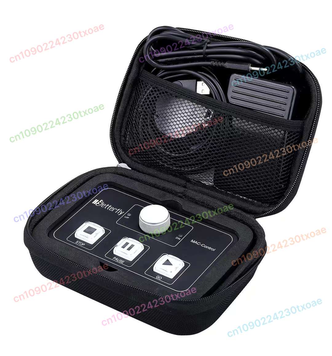 Audio Music Dj - Pedal Kontrol Musik Dua Saluran Nirkabel