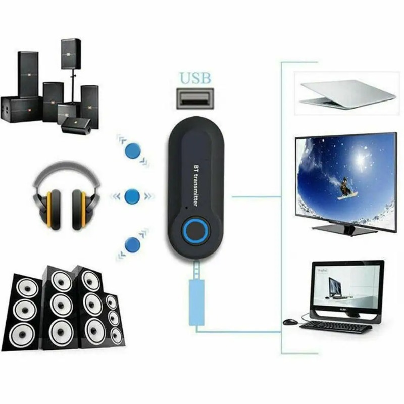 Audio Universal Music - Pemancar Bluetooth Universal Adaptor Audio Jack