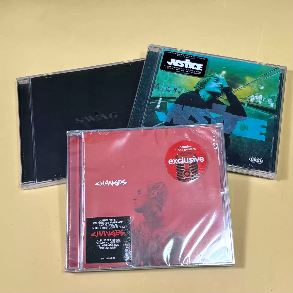 Audio Music Original - CD 'Justice', 'Changes', 'Swag' Justin Bieber