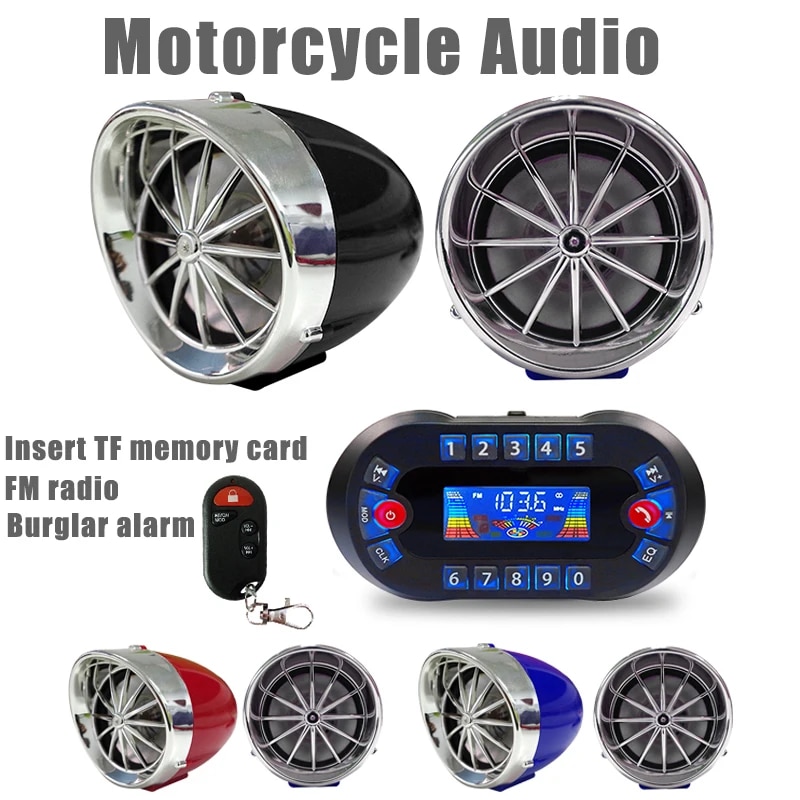Audio Music Play - MT730 Speaker Bluetooth sepeda motor, Output