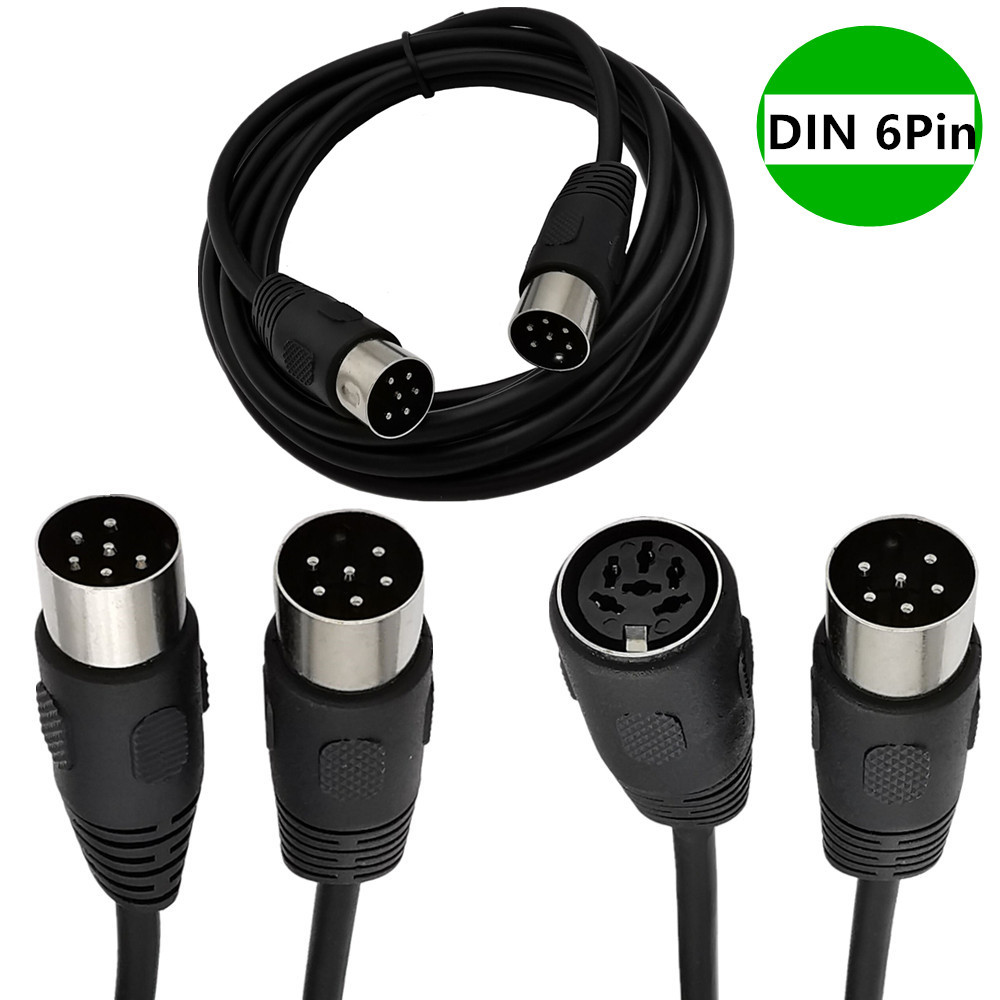 Contact Pickup Mic - DIN kabel ekstensi steker laki-laki 6