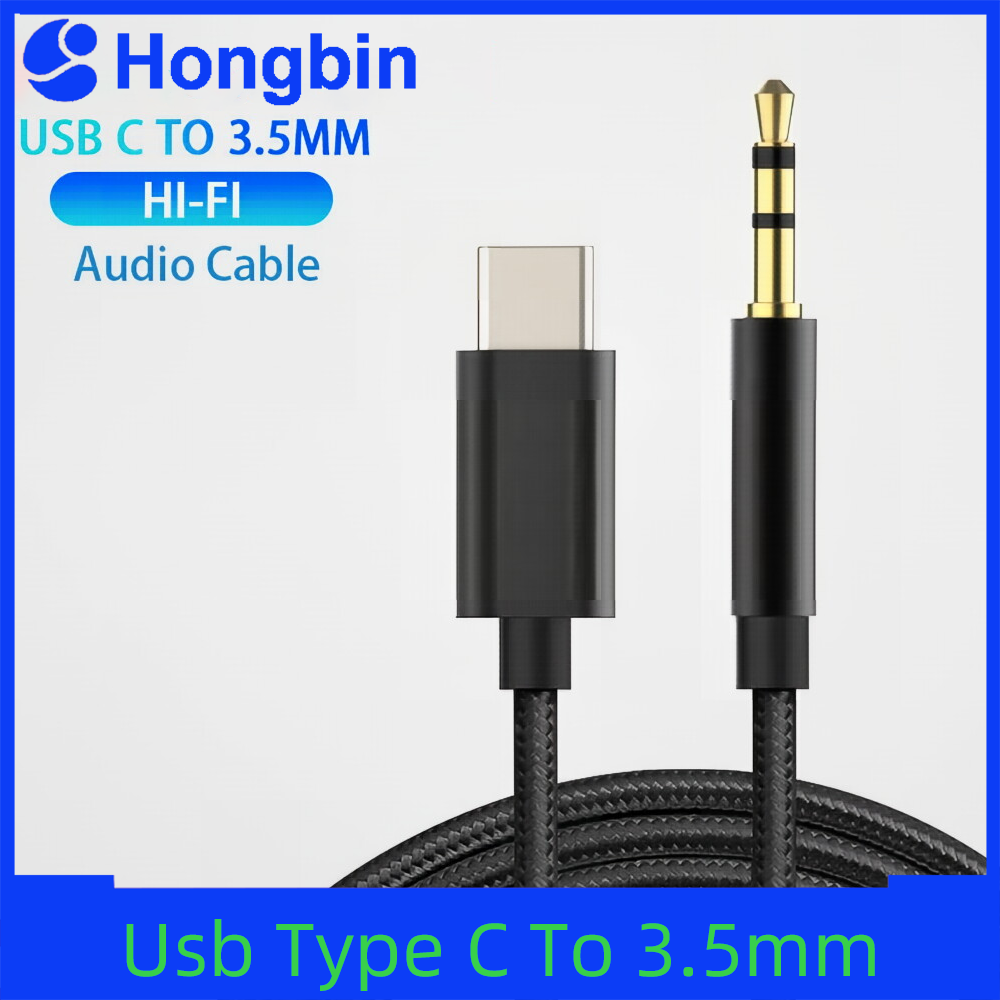 Contact Pickup Mic - Kabel Audio Aux USB Tipe C