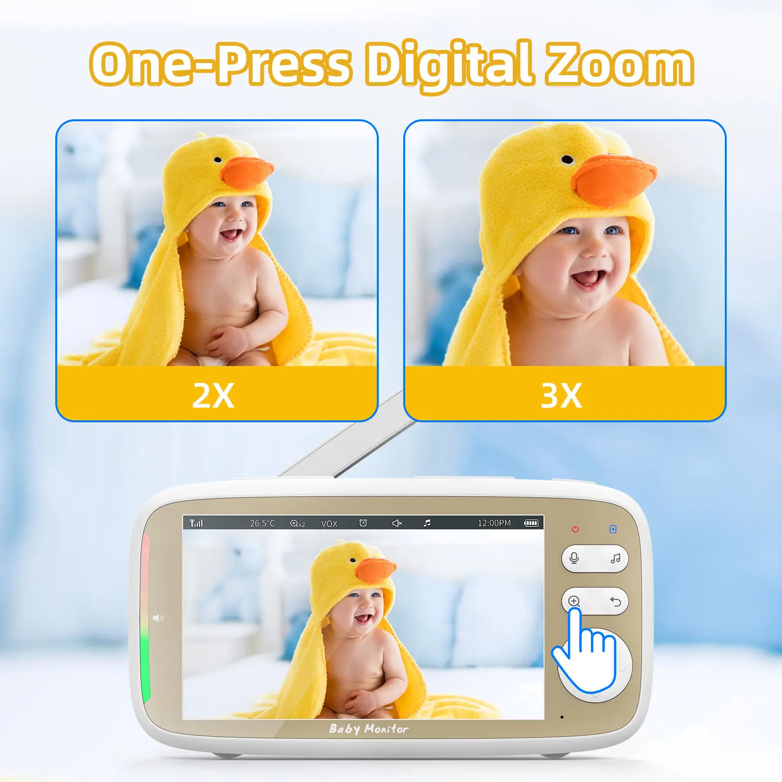 VB803 PRO Monitor Bayi dengan  - Music Audio Pro ulasan dan harga