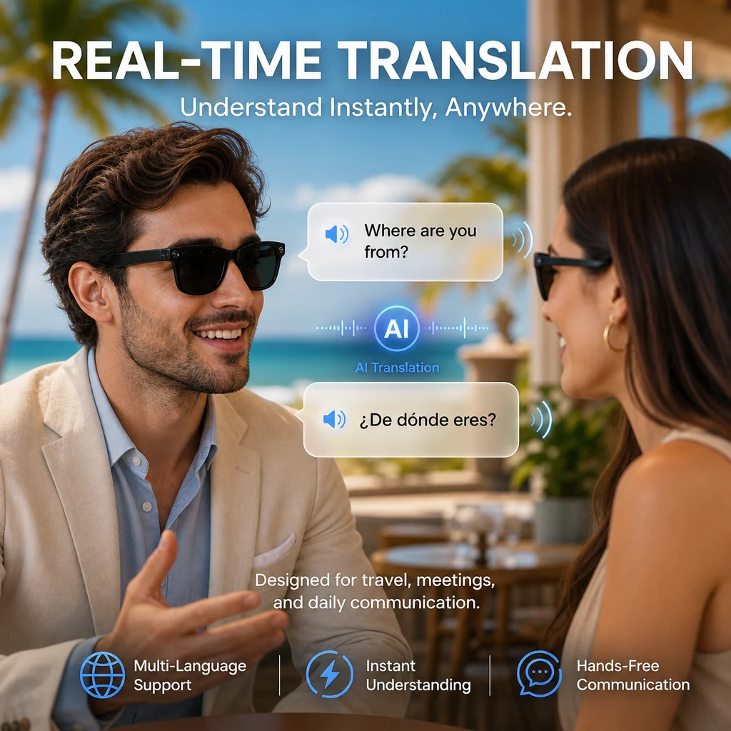 Kacamata Kamera AI Baru 2026,  - Audio Music Voice ulasan dan harga