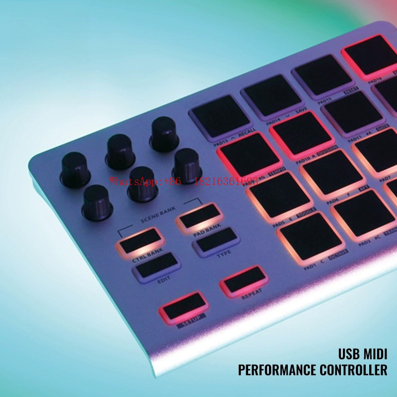 20.26NEW Portable Slim Aluminu - Midi Controller Pad ulasan dan harga