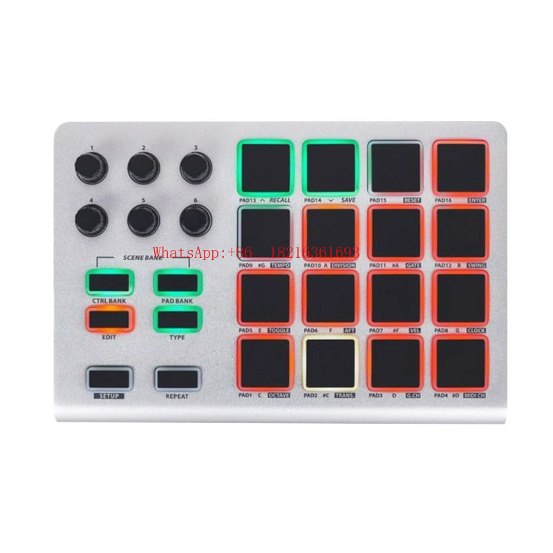 20.26NEW Portable Slim Aluminu - Midi Controller Pad ulasan dan harga