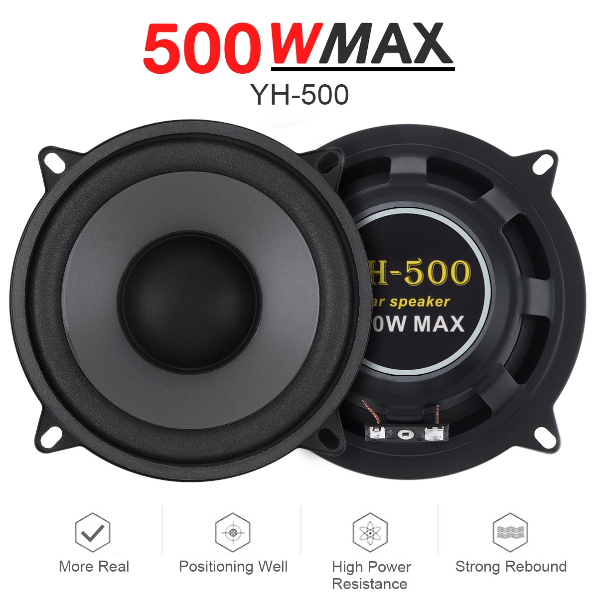 5 Inci 400W / 500W Speaker Koa - Audio Universal Music ulasan dan harga
