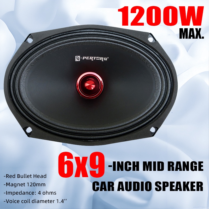 1PC Speaker Mobil 6x9 Inch 120 - Audio Universal Music ulasan dan harga