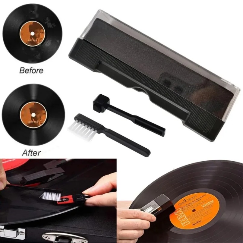 Kit Sikat Pembersih Piringan H - Audio Music Remover ulasan dan harga