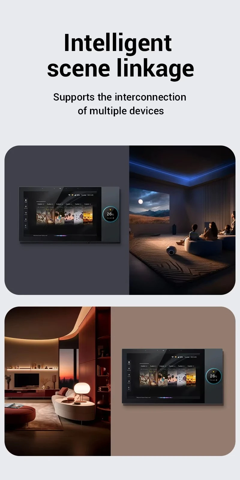 Panel Kontrol Cerdas Multifung - Audio Music Hub ulasan dan harga