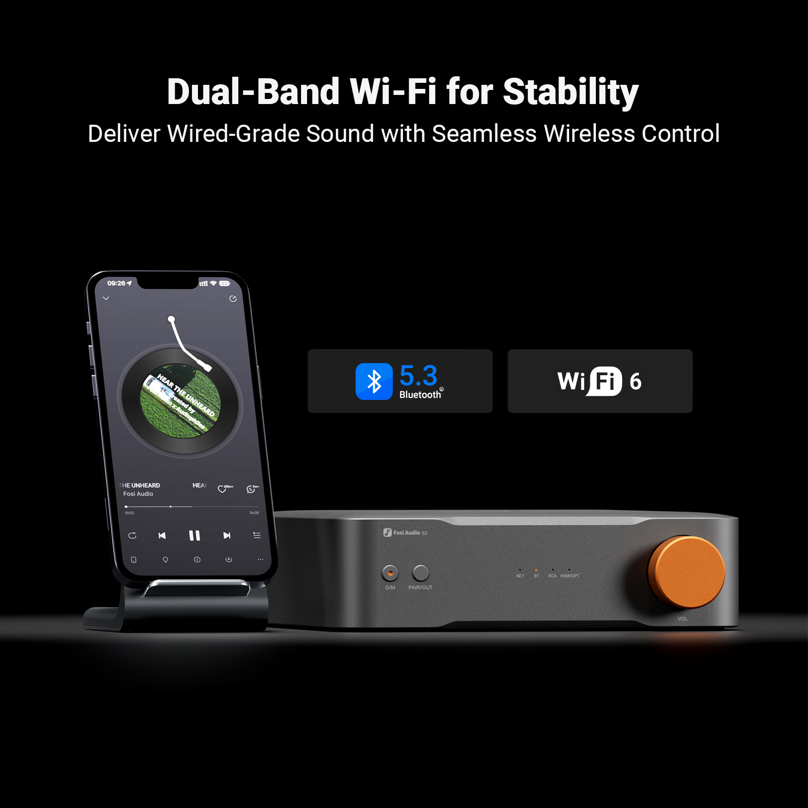 Fosi Audio Hi-Res Music Stream - Audio Music Play ulasan dan harga