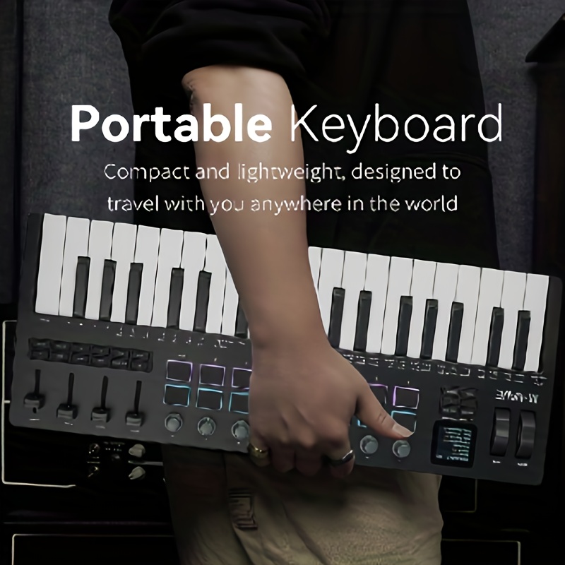M-VAVE SMK37PRO 37 Key Bluetoo - Midi Controller Pad ulasan dan harga