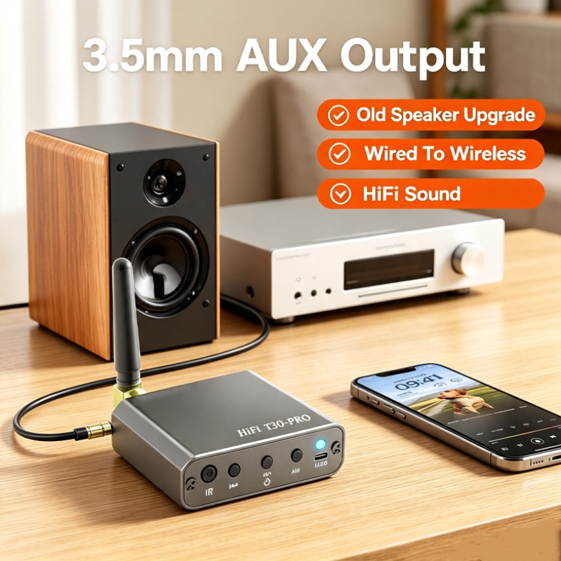 Penerima Audio Bluetooth T30 P - Music Audio Pro ulasan dan harga