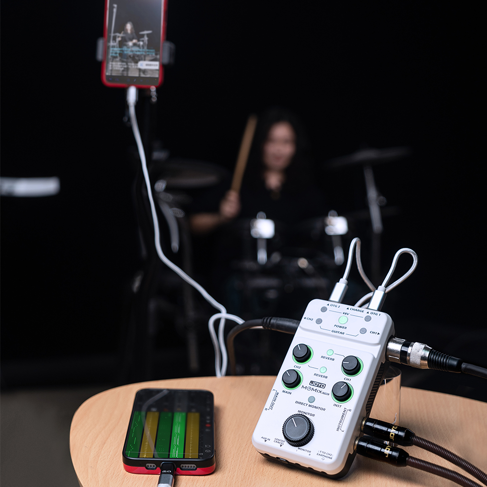 JOYO Audio Mixer MOMIX PRO Coc - Music Audio Pro ulasan dan harga
