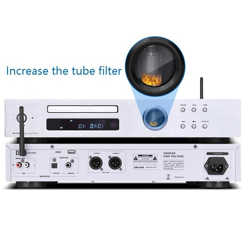 Pemutar CD HIFI Profesional Ke - Lossless Audio Youtube Music ulasan dan harga