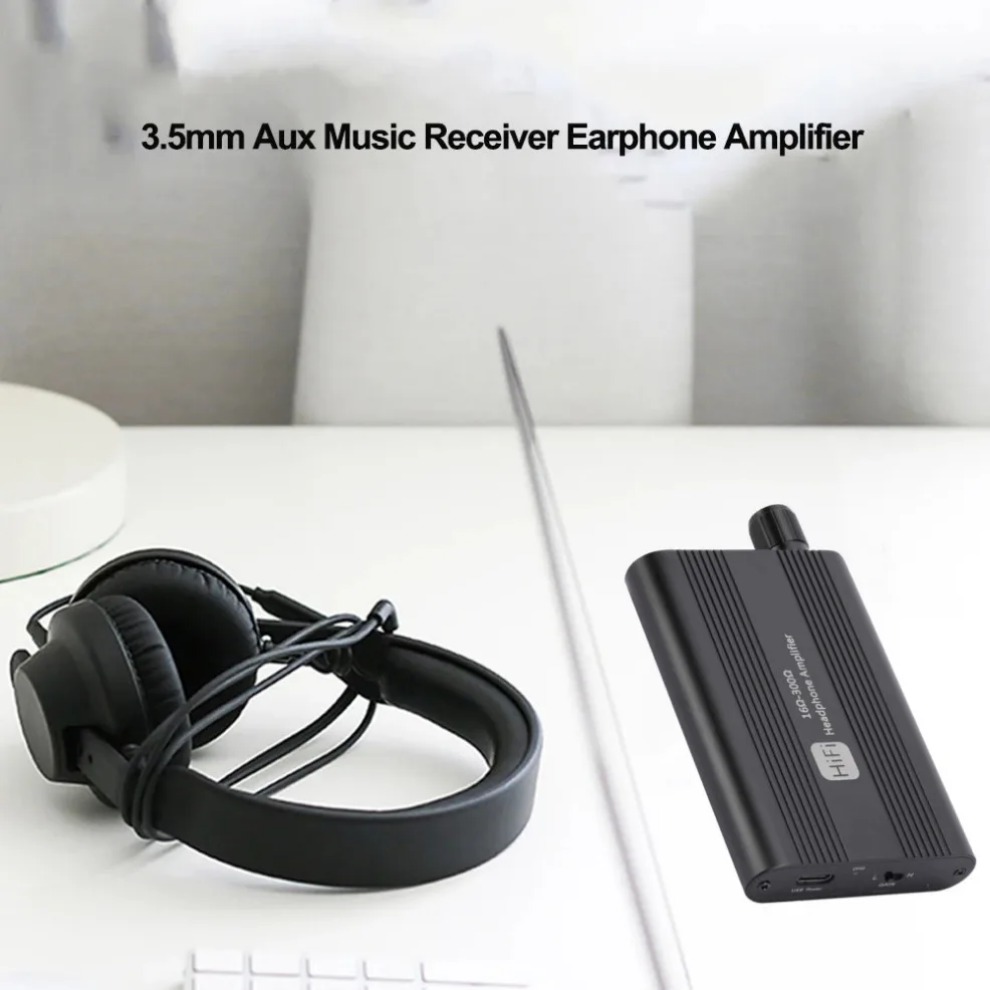 16-300Ω HiFi Headphone Amplifi - Audio Music Hub ulasan dan harga