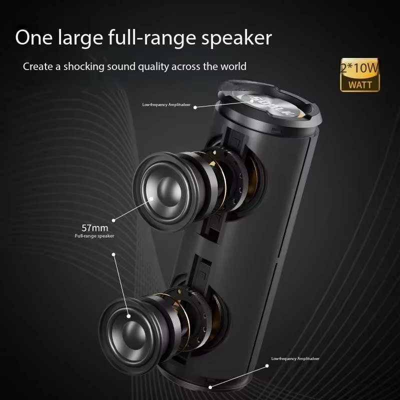 SODLK 2 In 1 Speaker Dapat Dip - Audio Music Separate ulasan dan harga