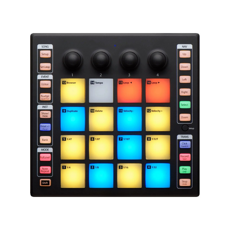 Keyboard MIDI SQ Pengontrol DJ - Midi Controller Pad ulasan dan harga