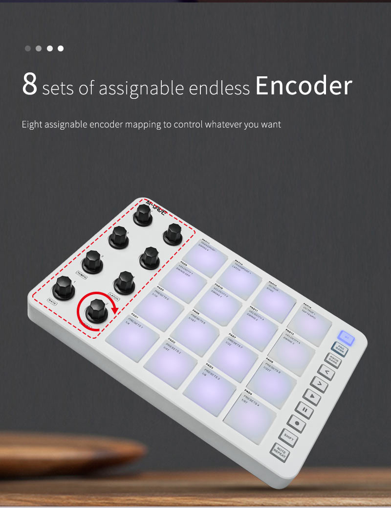 M-Vave SMC-PAD LaunchPad Desig - Midi Controller Pad ulasan dan harga