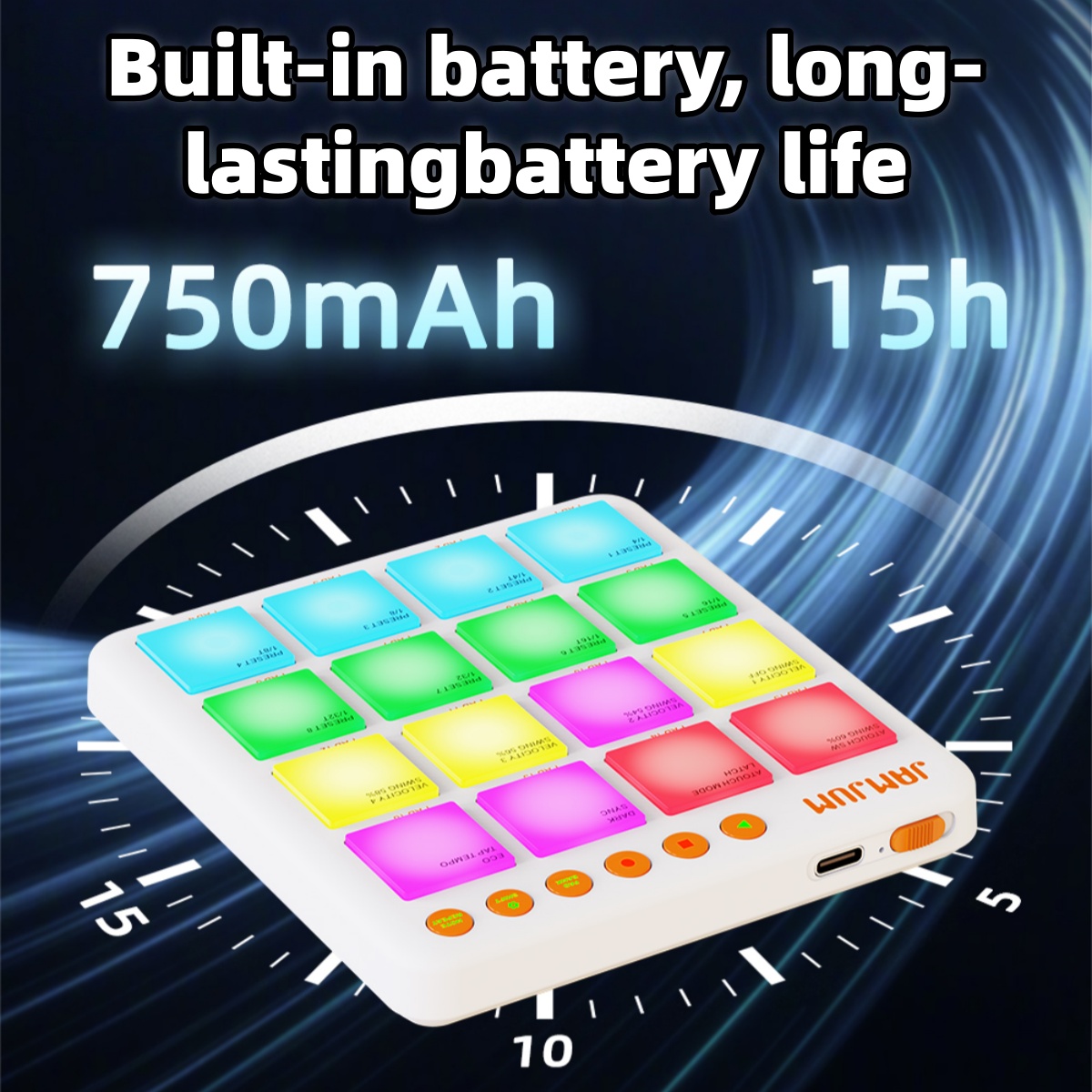 JAMJUM JP-MINI Wireless MIDI P - Midi Controller Pad ulasan dan harga