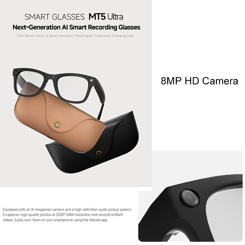 Kacamata Pintar AI 2026 HD 800 - Audio Music Voice ulasan dan harga
