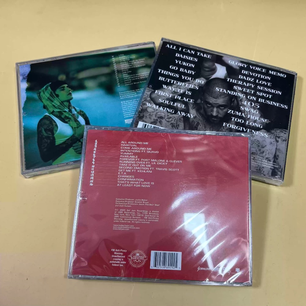 CD 'Justice', 'Changes', 'Swag - Audio Music Original ulasan dan harga
