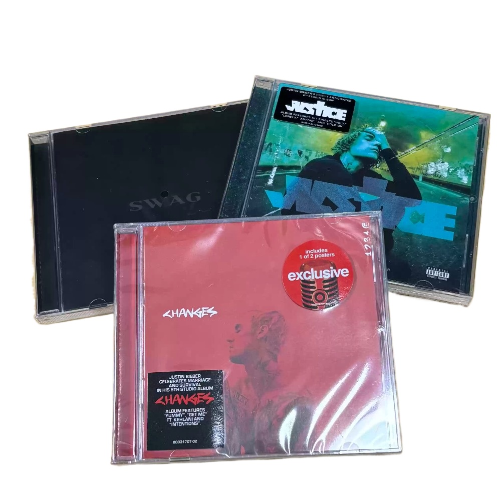 CD 'Justice', 'Changes', 'Swag - Audio Music Original ulasan dan harga