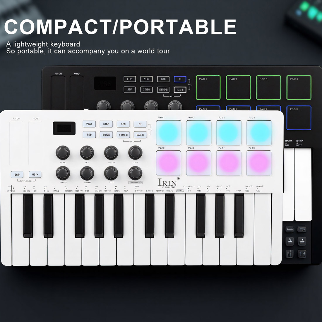 Keyboard MIDI Controller Porta - Midi Controller Pad ulasan dan harga