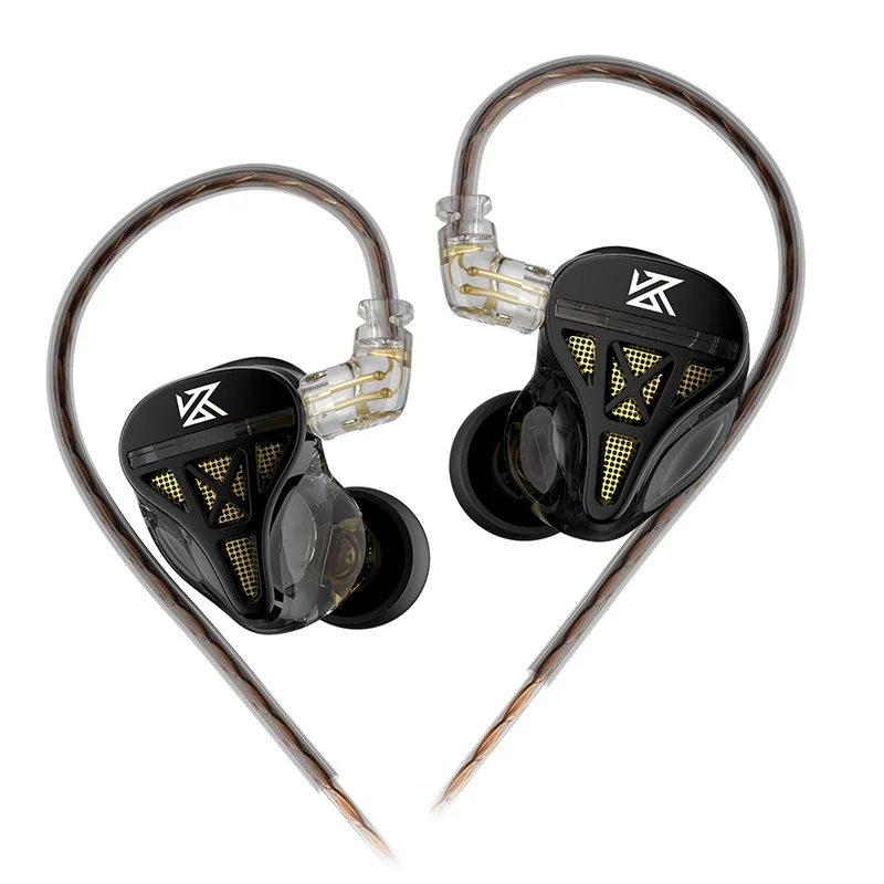 KZ DQS 1DD HiFi IEM Headphones - Audio Music Dj ulasan dan harga