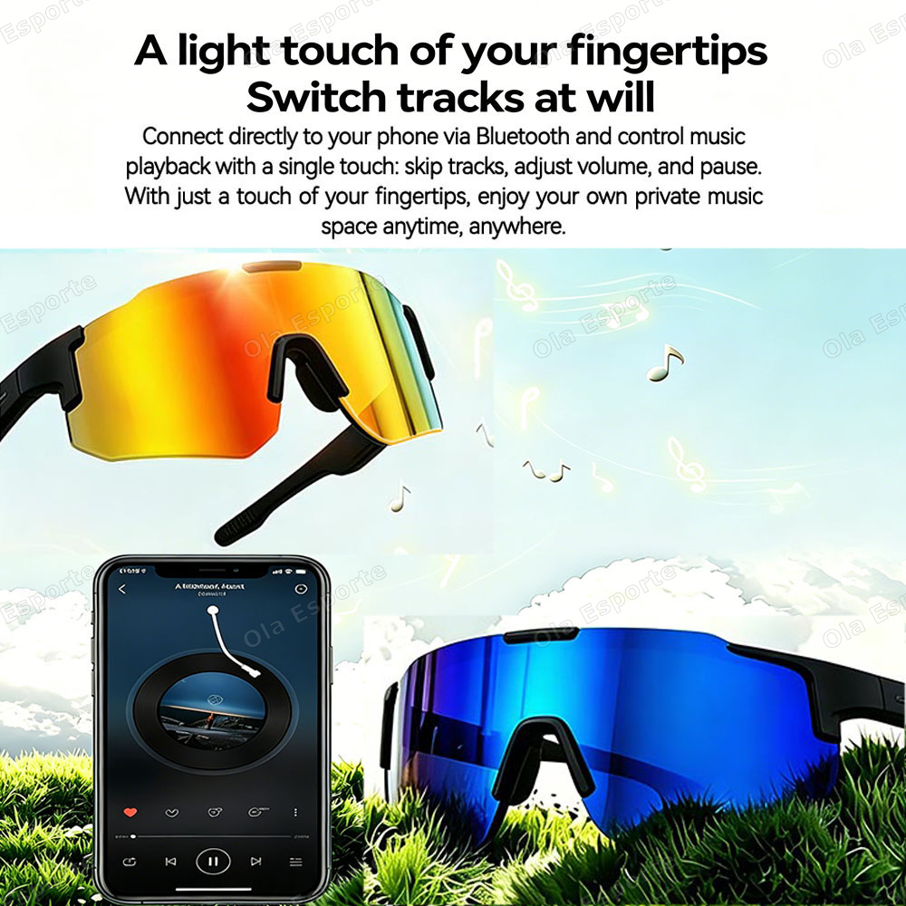 Kacamata Pintar Bersepeda Kame - Audio Music Voice ulasan dan harga