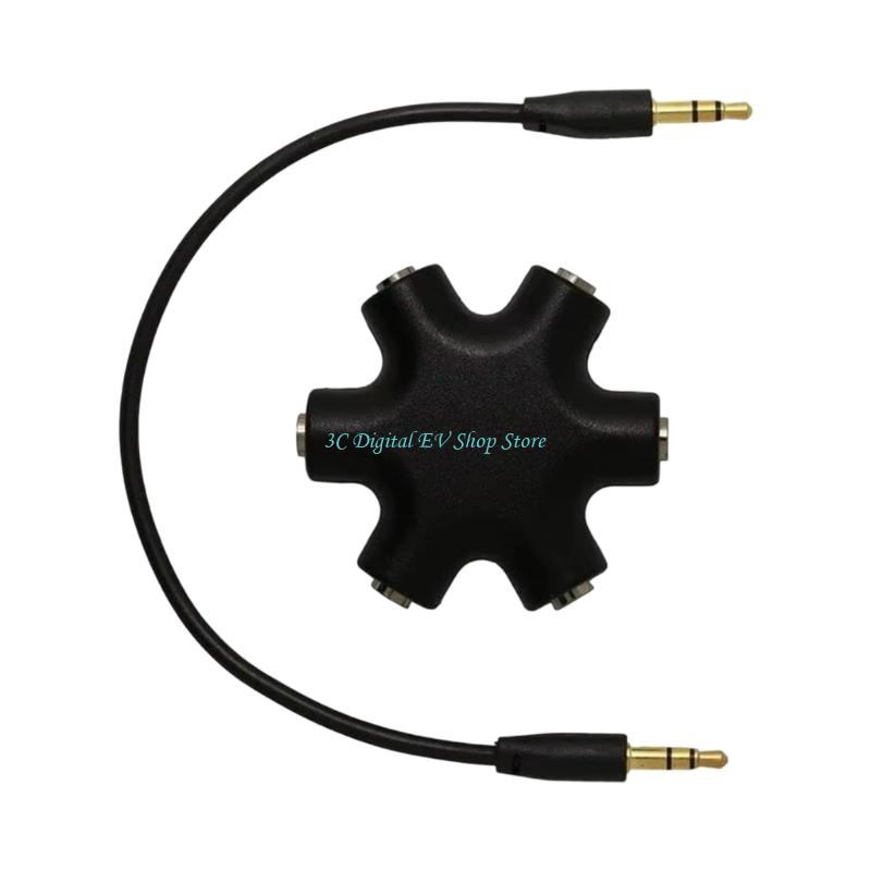 E74D 6 in 1 Hub Musik Stereo D - Audio Music Distribution ulasan dan harga