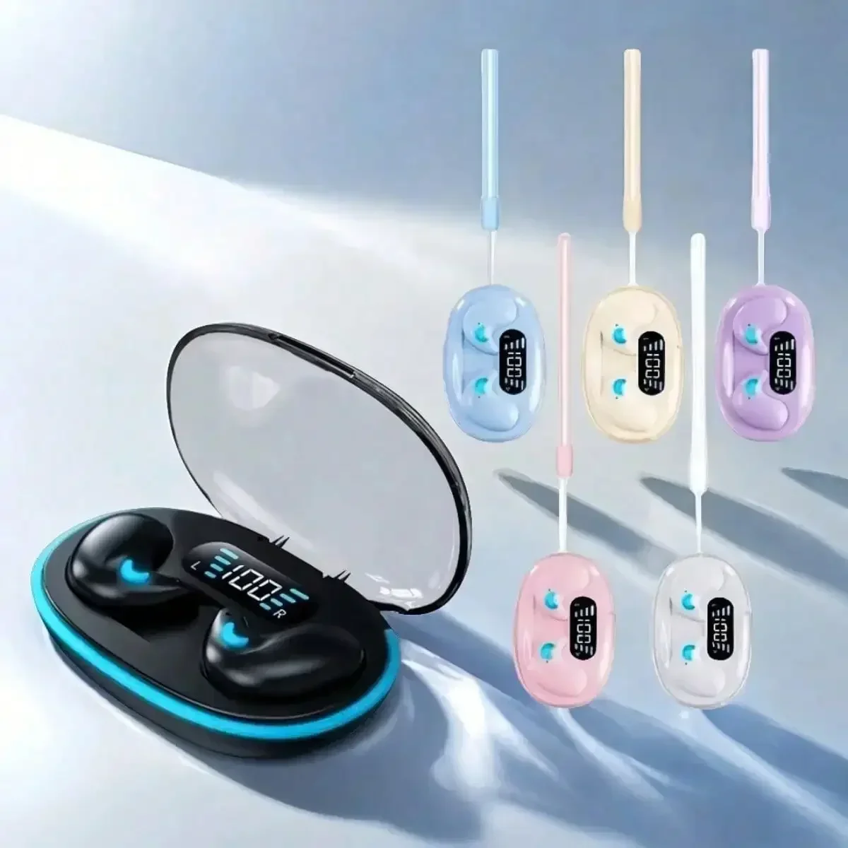 Headphone Nirkabel TWS, Headph - Contact Pickup Mic ulasan dan harga