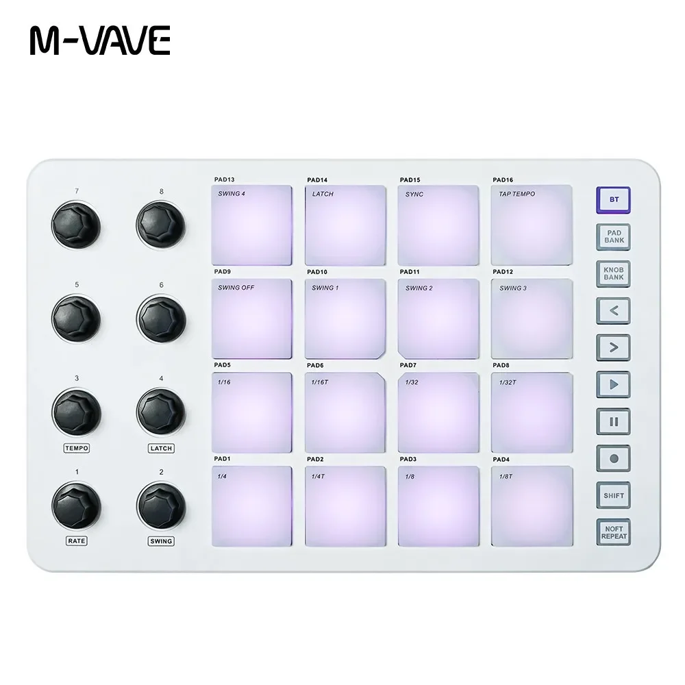 Bantalan peluncuran SMC-PAD M- - Midi Controller Pad ulasan dan harga