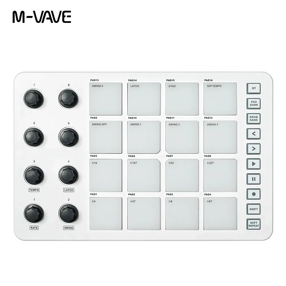 Bantalan peluncuran SMC-PAD M- - Midi Controller Pad ulasan dan harga