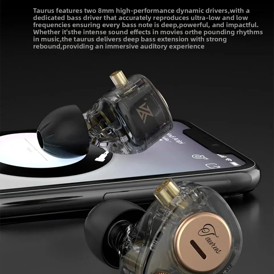 KZ Taurus In Ear Wired Earphon - Audio Music Dj ulasan dan harga