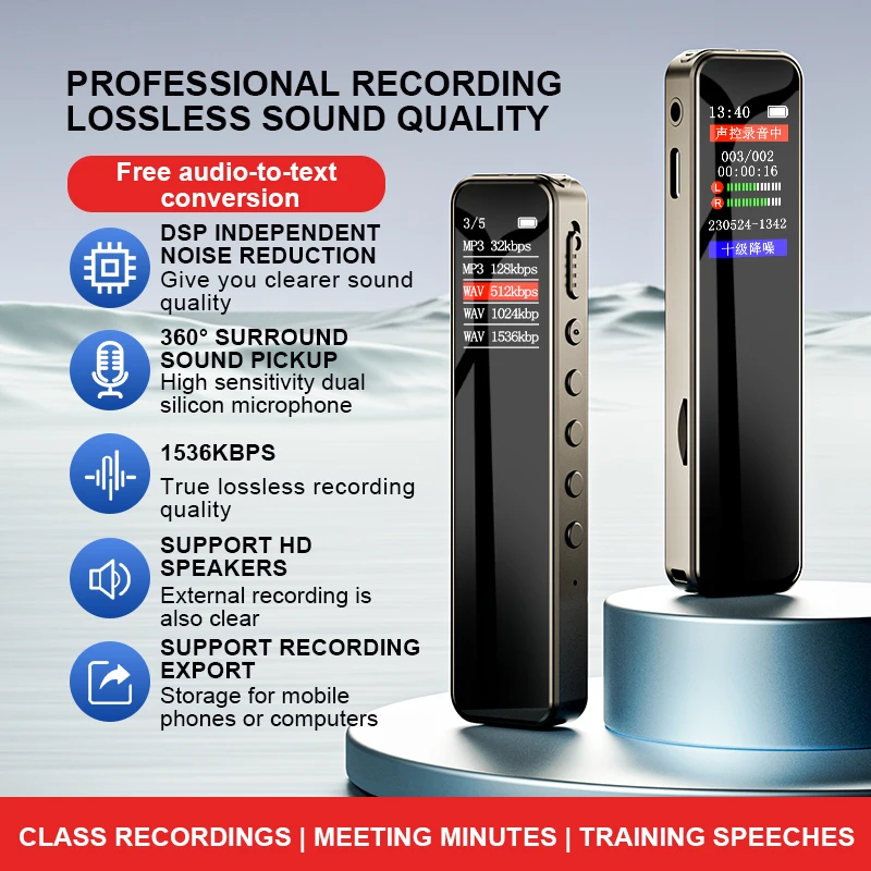 Perekam Suara Digital 32GB/64G - Audio Music Separate ulasan dan harga