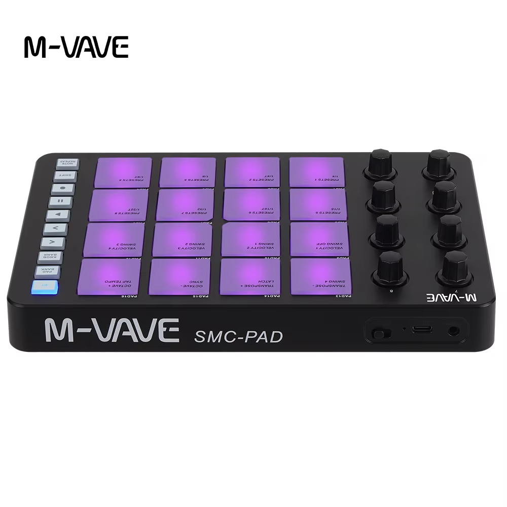 M-VAVE SMC-PAD MIDI Black Cont - Midi Controller Pad ulasan dan harga