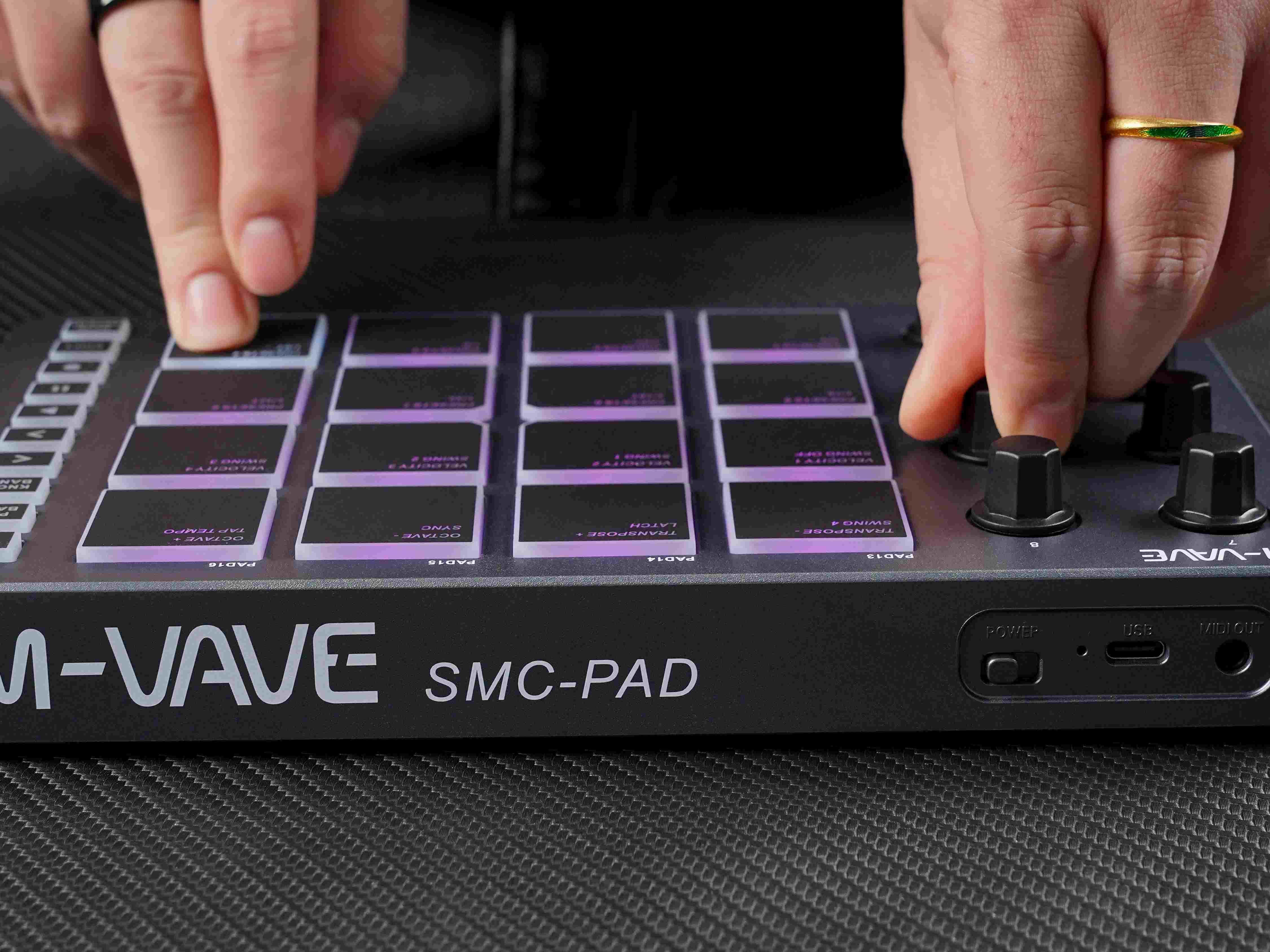 M-VAVE SMC-PAD MIDI Black Cont - Midi Controller Pad ulasan dan harga