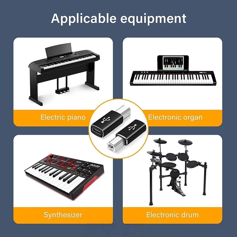 Adaptor USB B Male ke USB Type - Midi Controller Pad ulasan dan harga