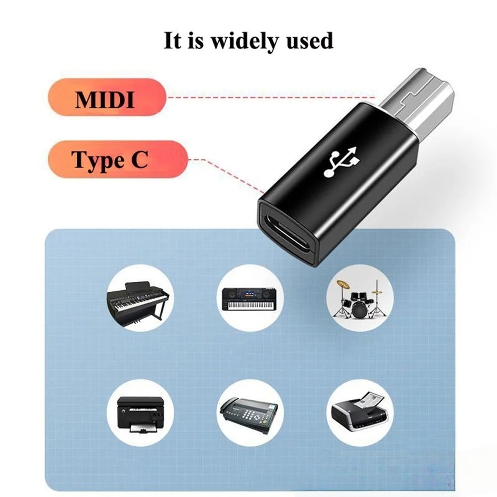 Adaptor USB B Male ke USB Type - Midi Controller Pad ulasan dan harga