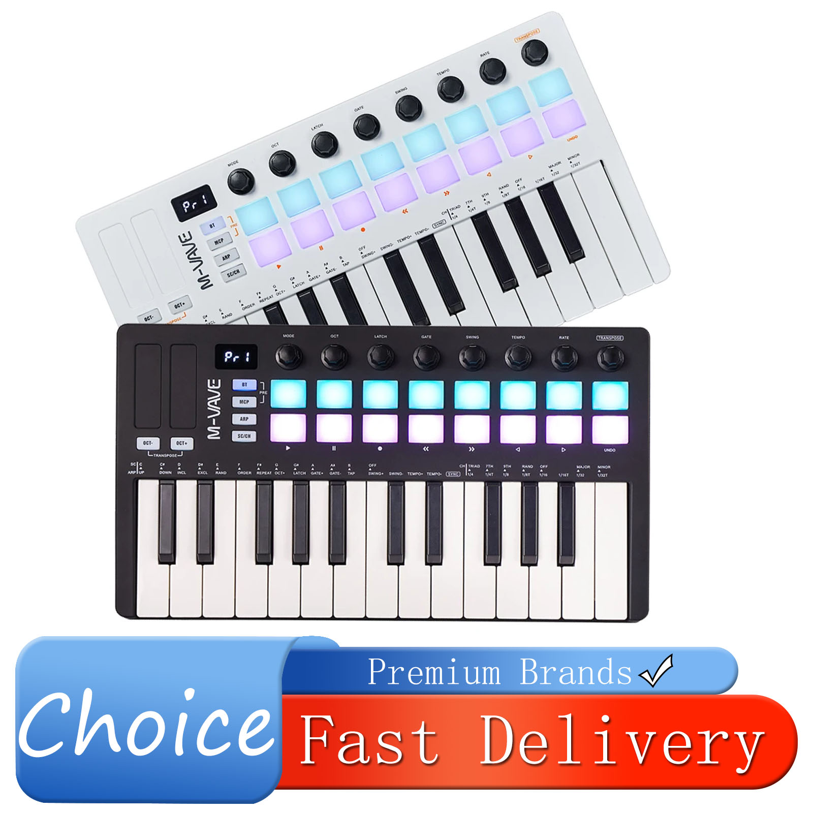 M-VAVE SMK-25 II Keyboard MIDI - Midi Controller Pad ulasan dan harga