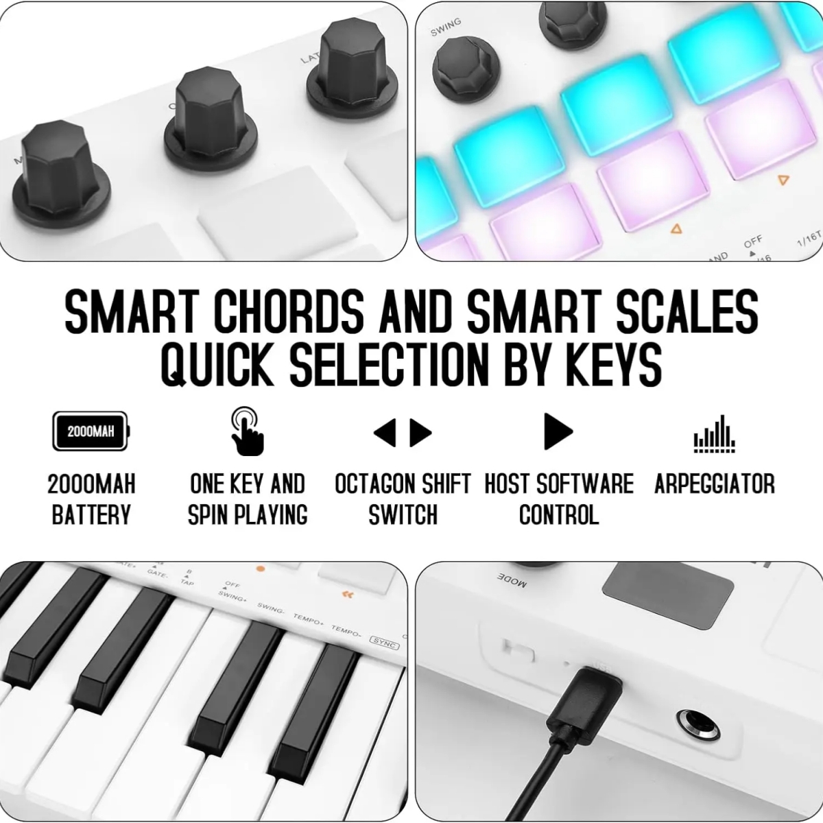 M-VAVE SMK-25 II Keyboard MIDI - Midi Controller Pad ulasan dan harga