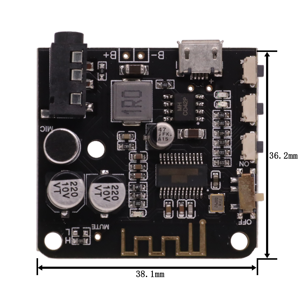Casing papan dekoder MP3 Bluet - Music Audio Pro ulasan dan harga