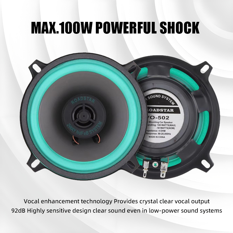2PCS Speaker Koaksial Mobil 4/ - Audio Universal Music ulasan dan harga