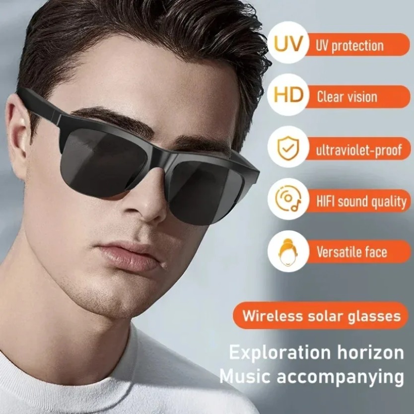 Kacamata Pintar Bluetooth Nirk - Audio Music Voice ulasan dan harga