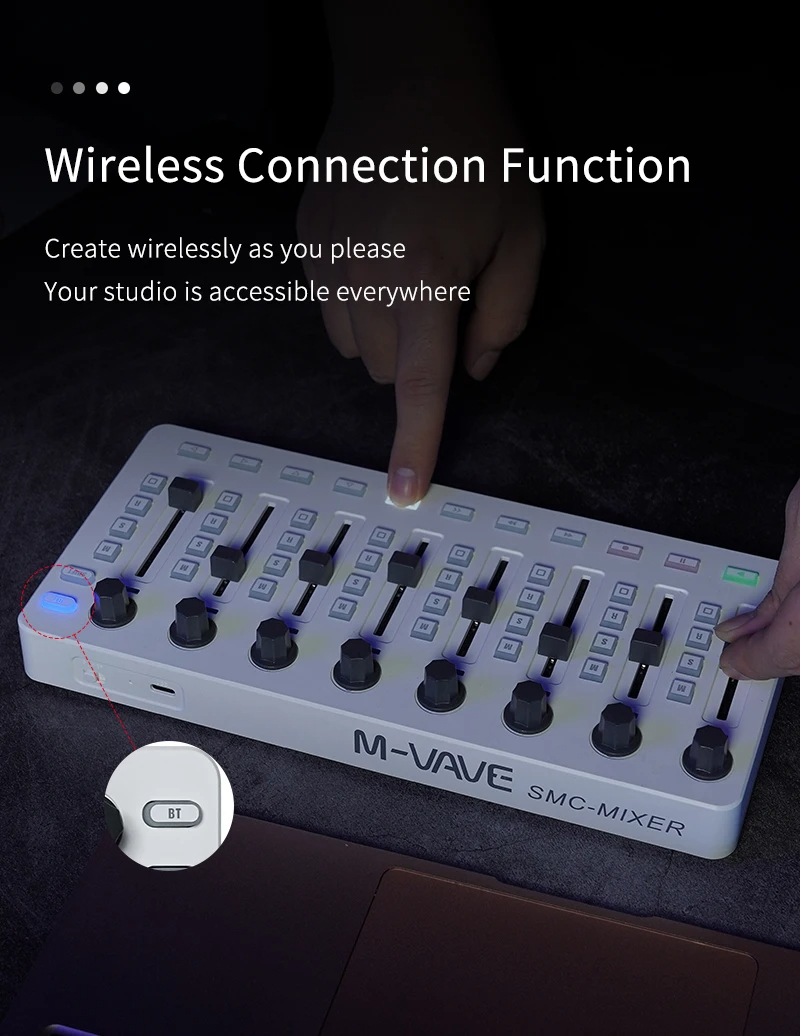 M-VAVE SMC-Mixer Pengontrol MI - Midi Controller Pad ulasan dan harga