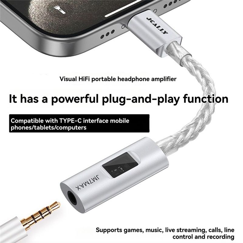 JCALLY CX31993 Adaptor DAC JM7 - Contact Pickup Mic ulasan dan harga
